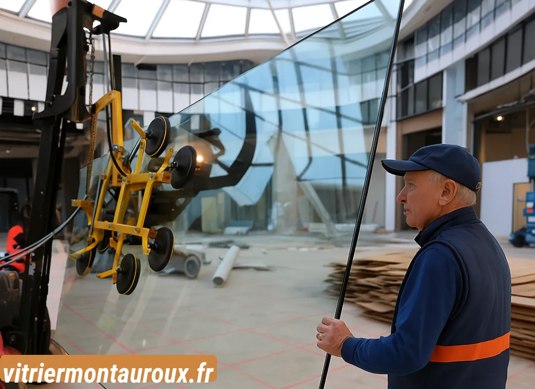 Remplacement de vitrine magasin Montauroux